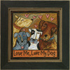 Набор для вышивки Love Me, Love My Dog,  Mill Hill