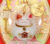 traditional Maneki Neko lucky cat cellphone charm