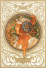 Набор для вышивки - Mucha - Blond Lanarte