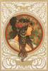 Набор для вышивки - Mucha - Brunette Lanarte