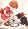 Набор для вышивки - Cream For Kitty Dimensions