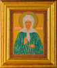 Икону для вышивания бисером - св. Матрона