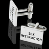 Запонки Sex Instructor