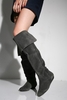 Report Footwear - Harper Knee High Boots (grey)