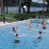 Poolside Volleyball