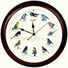 Часы настенные поющие «Птичьи трели» (большие)