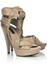 Burberry Prorsum  Leather platform sandals