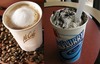 mcflurry & latte.... mmmm