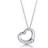 Tiffany&Co open heart pendant