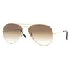 Gold 'Aviator' sunglasses