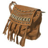 Stud And Tassel Satchel