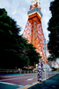 фото на фоне  Tokyo Tower