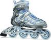 Ролики! Fila Eve 9 (light blue)