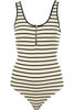 Gold Zip Stripe Body