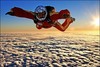 Фотография сделанная во время прыжка  с парашютом