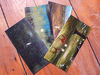 The Endless Forest - set of 4 postcards
