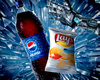 Съесть пачку Lays  и запить Pepsi