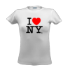 Футболка  "I love NY"