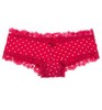 aerie dot lace tanga hotpink