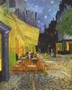 картина "Терраса ночного кафе" Vincent van Gogh