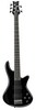 Schecter STILETTO DELUXE-5 BLK Five-string a bass a guitar, 2 sound pickups, Diamond Plus, scale