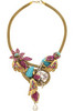 Bijoux Heart 24-karat gold-plated Tropica necklace