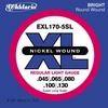 Струны для бас-гитары D`ADDARIO EXL170-5