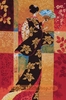 Набор для вышивания: Sakura - Oriental Lady Black  	(Anchor)