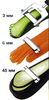Нож-овощерезка с 3-мя насадками