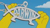 Darwin fish в виде кулона.