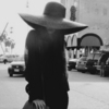 a hat with a wide brim