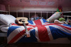 постельное белье с британским флагом