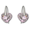 Серьги Swarovski Heart Rosaline Pierced Earrings