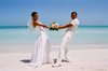 свадьба на песчаном берегу острова