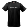 Черная футболка I'm a Mac