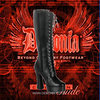 "Chunky Heel Lace-up Platform Knee Boots"! by Demonia again...