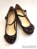 Heart Scallop Frill Shoes