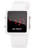 Led Display White Watch