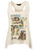 White Barbie Polaroid Vest