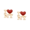 Серьги в виде надписи I love NY, Accessorize