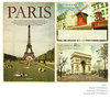 Постер с видами Парижа