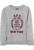 A.P.C.  Jersey logo sweater