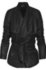 Vince  Leather wrap jacket