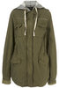 Tall Hooded Army Jacket