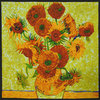 Платок "Подсолнухи" (Vincent van Gogh)