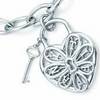 Tiffany Fliligree Heart tag bracelet