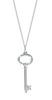 Tiffany Oval Key Pendant with chain