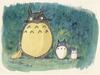 наклейка на машину totoro