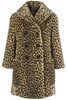 Petite Leopard Fur Coat