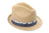соломенная шляпа с узкими полями